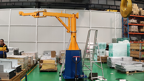 上海拓起BZD型折臂吊车间实际应用 上海拓起BZD型折臂吊车间实际应用