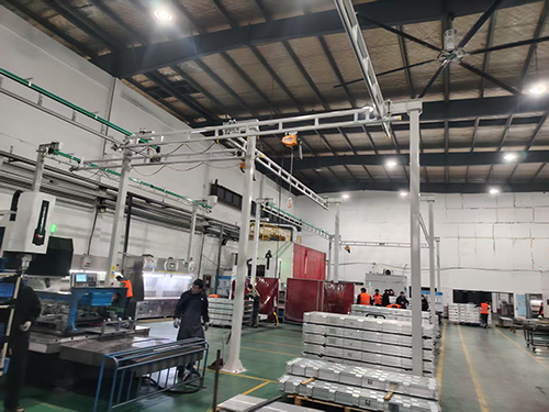 刚性KBK起重机车间重载模具吊装应用场景