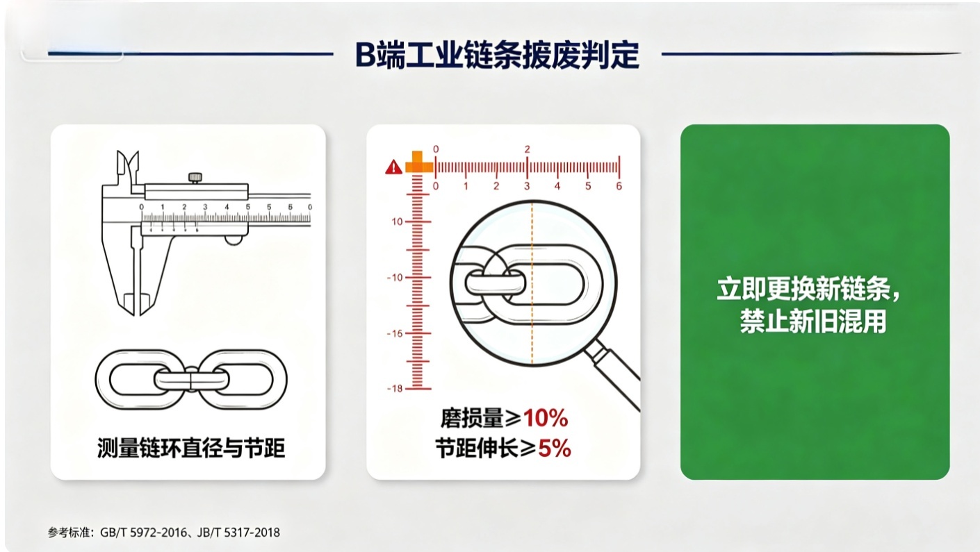 环链电动葫芦跳齿导链器校准操作流程图 环链电动葫芦跳齿导链器校准操作流程图
