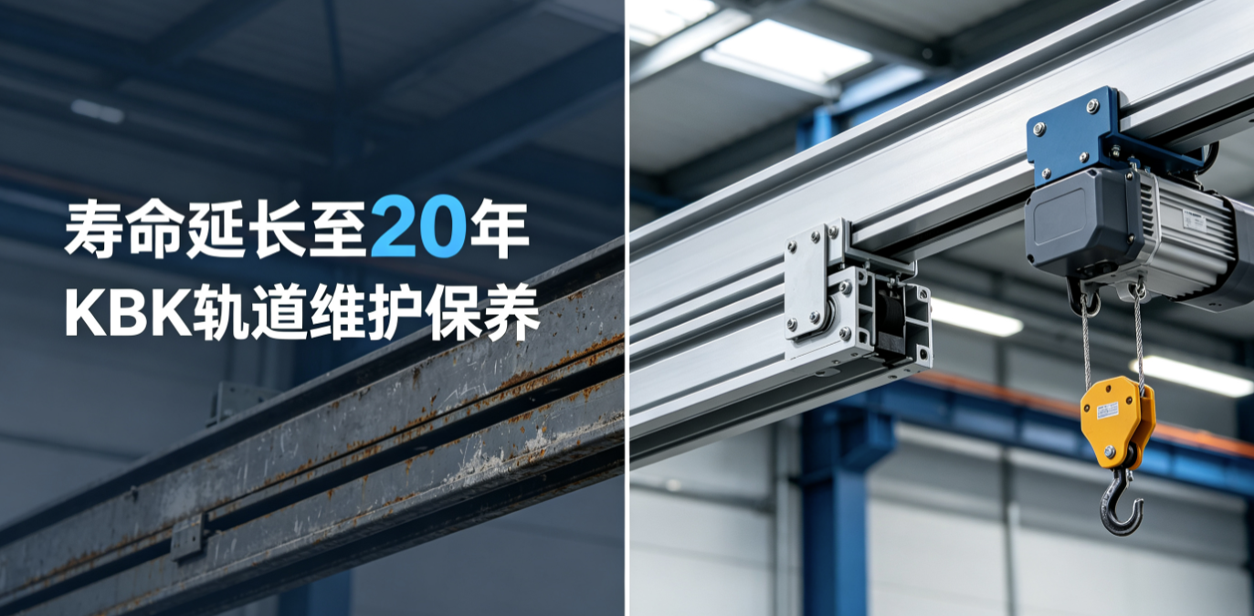 KBK 起重机轨道维护保养实景图