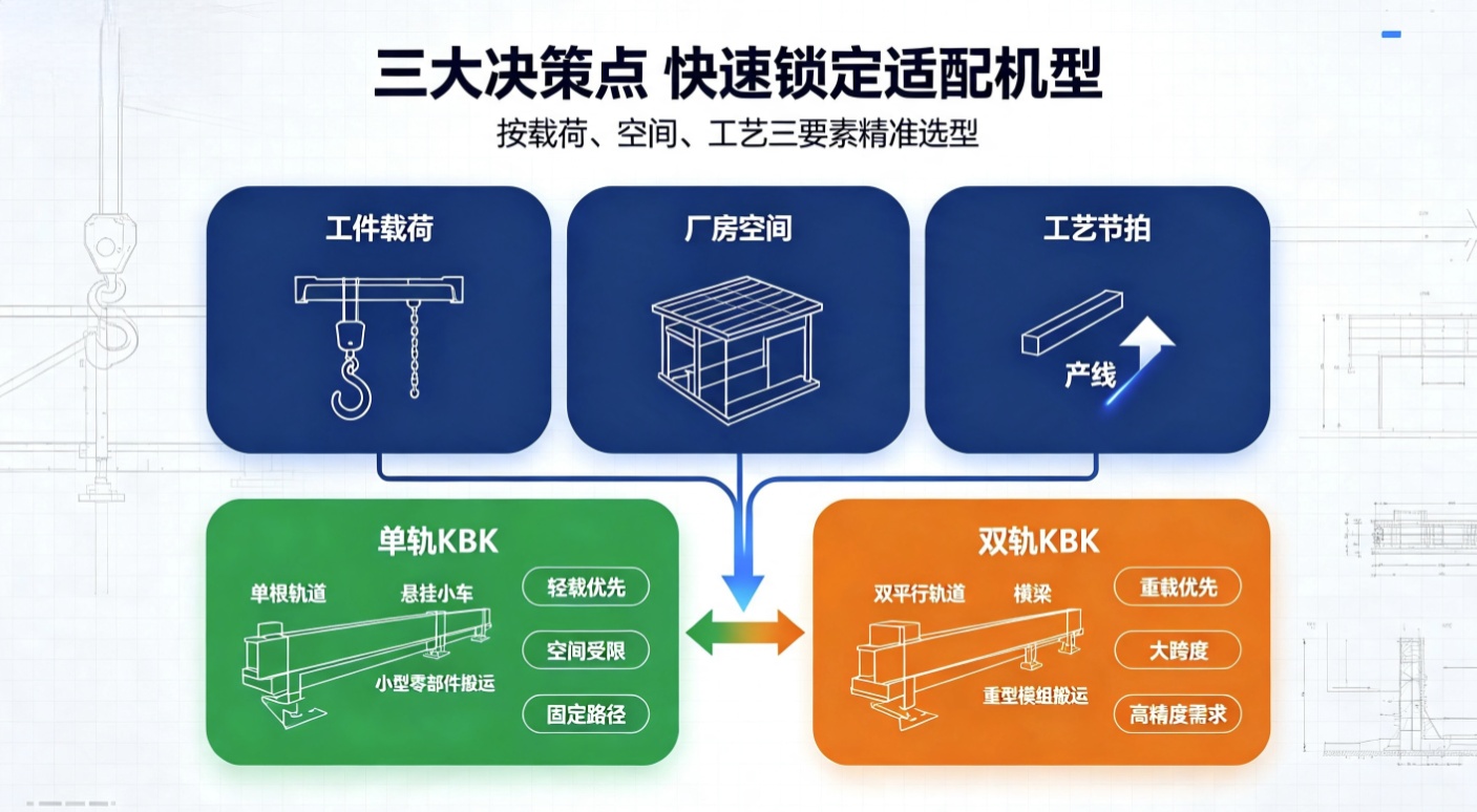单轨双轨三大选型决策点快速定位方案 单轨双轨三大选型决策点快速定位方案