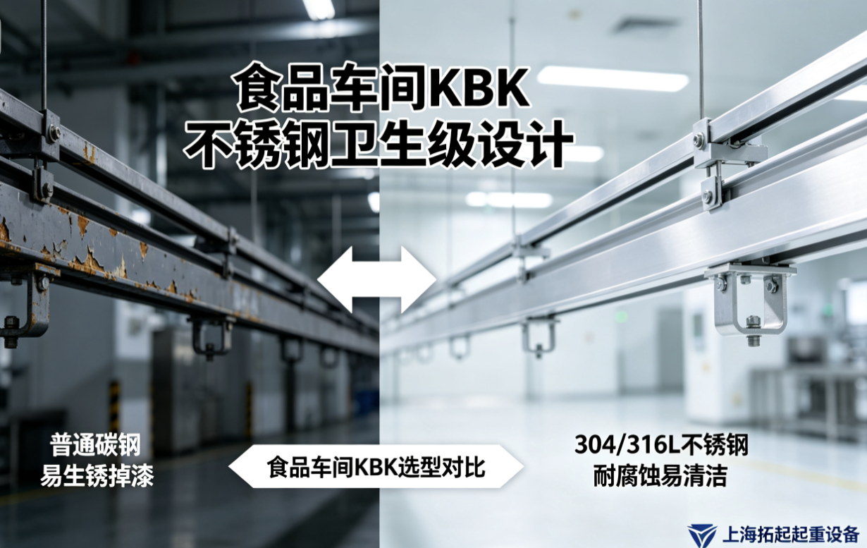 食品车间不锈钢 KBK 卫生级设计封面 食品车间不锈钢 KBK 卫生级设计封面
