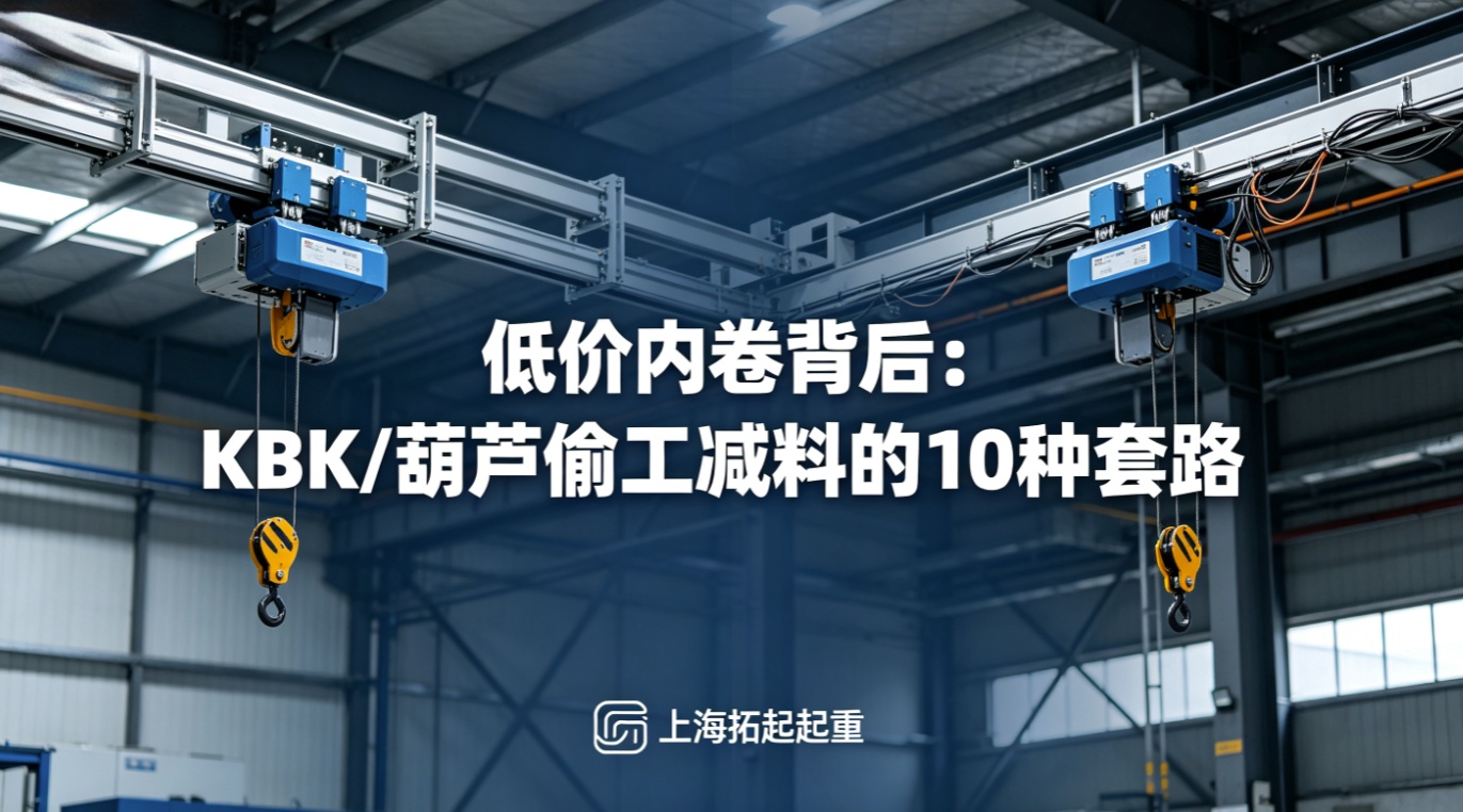 上海拓起起重解析 KBK 葫芦减配套路