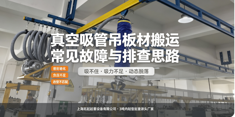 上海拓起起重真空吸管吊板材故障排查方案 上海拓起起重真空吸管吊板材故障排查方案