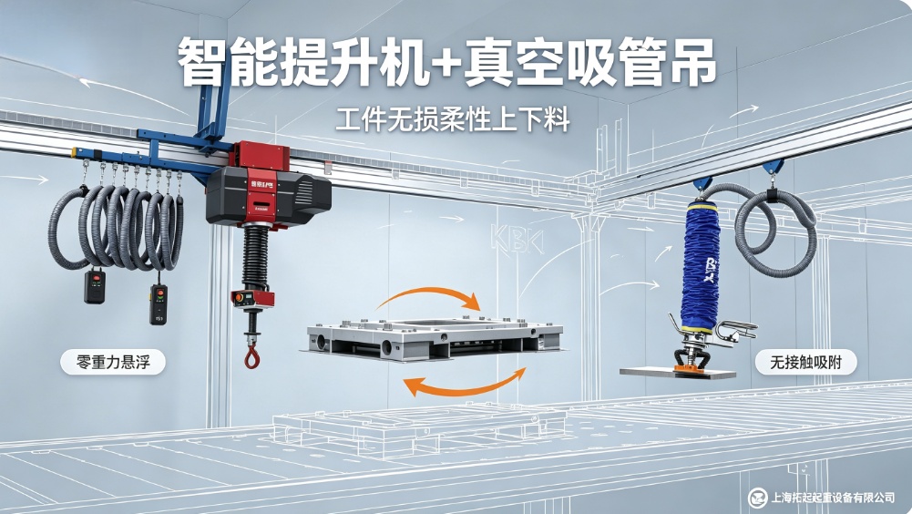上海拓起智能提升机真空吸管吊封面 上海拓起智能提升机真空吸管吊封面
